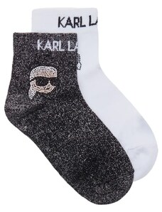 Karl Lagerfeld Ponožky 2-pack k/ikonik 2.0 rhnstn