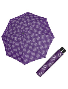 Doppler Mini Fiber WAVE - dámský skládací deštník fialová