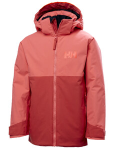 HELLY HANSEN JR TRAVERSE JACKET Poppy Red