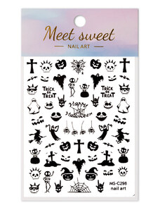 Meet sweet Samolepka Halloween Trick or Treat MS-C298