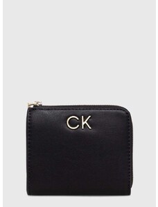 Peněženka Calvin Klein černá barva, K60K610781