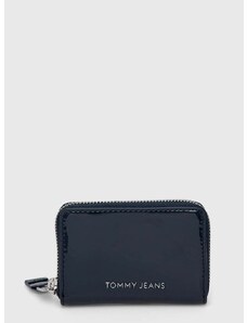 Peněženka Tommy Jeans tmavomodrá barva