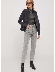Džíny Calvin Klein Jeans dámské, high waist, J20J222152