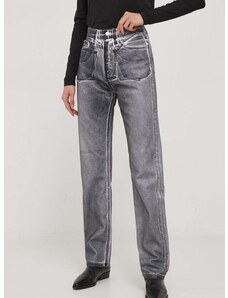 Džíny Calvin Klein Jeans dámské, high waist, J20J222453