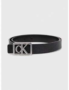 Pásek Calvin Klein Jeans dámský, černá barva, K60K611487