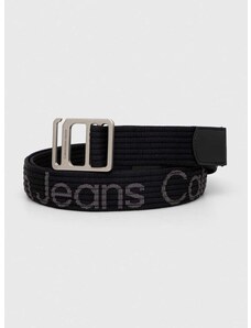 Pásek Calvin Klein Jeans pánský, černá barva, K50K511414