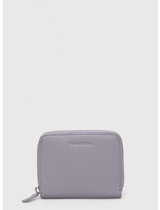 Kožená peněženka Marc O'Polo fialová barva