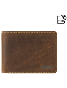 Tenká kožená peněženka na bankovky a karty - Visconti (GPPN383)