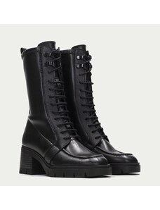 Vyšší kvalitní kožené kotníkové boty Hispanitas HI233009 černá