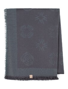 Dámský šátek s monogramem Wittchen, grafit, bambusové vlákno