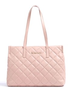 VALENTINO bags Ocarina shopper velká prošívaná kabelka růžová