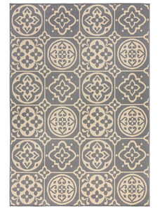 Flair Rugs koberce AKCE: 160x230 cm Kusový koberec Florence Alfresco Tile Grey – na ven i na doma - 160x230 cm