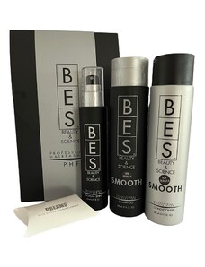 Bes dárková sada Smooth šampon, balzám a Extreme Shine