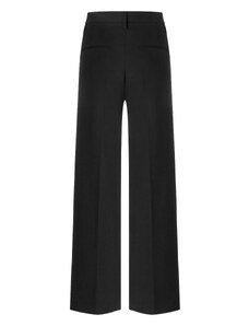 Černé klasické širší kalhoty Cambio Alva
