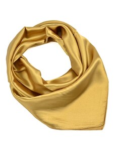 Šátek jednobarevný - zlatý