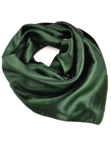 Šátek jednobarevný - tmavě zelený