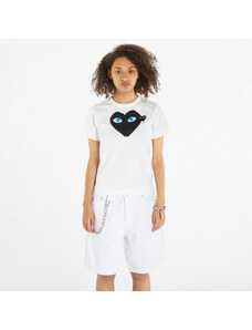 Dámské tričko Comme des Garçons PLAY Heart Logo Tee White