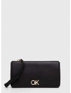 Kabelka Calvin Klein černá barva, K60K611336