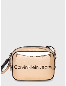 Kabelka Calvin Klein Jeans oranžová barva, K60K611859
