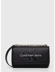 Kabelka Calvin Klein Jeans černá barva, K60K611866