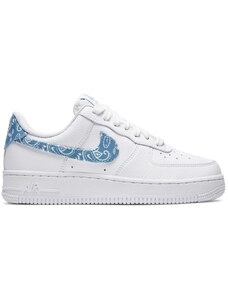 Nike Air Force 1 Low 07 Essential White Worn Blue Paisley