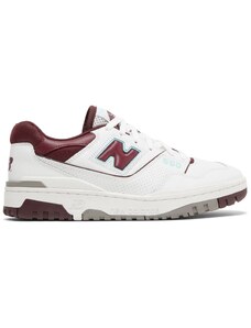 New Balance 550 Burgundy Cyan