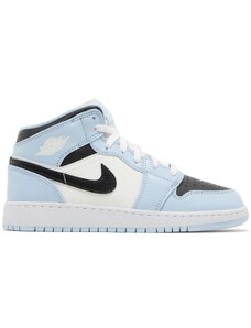 Jordan 1 Mid Ice Blue GS