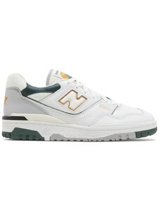 New Balance 550 White Nightwatch Green
