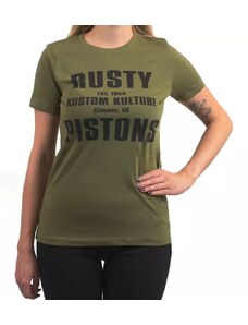 Dámské tričko Rusty Pistons RPTSW73 Spain - XS / zelená