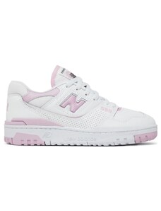 New Balance 550 White Bubblegum Pink