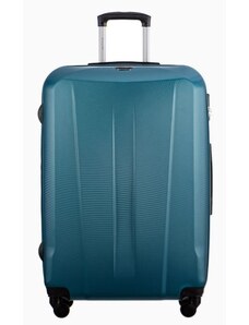 Kvalitní velký cestovní kufr L Paris ABS803A 5A zelený 116l
