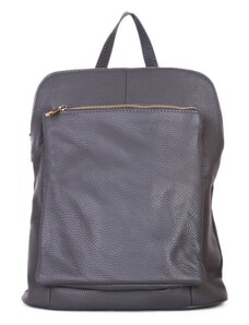 Italský batoh a kabelka v jednom Navaro silne šedý