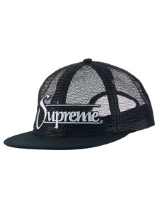 Supreme Mesh 6-Panel Black