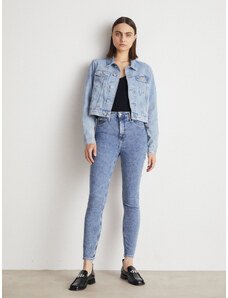 Tommy Jeans dámská světle modrá džínová bunda