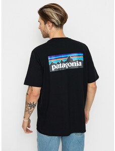 Patagonia P6 Logo Responsibili (black)černá