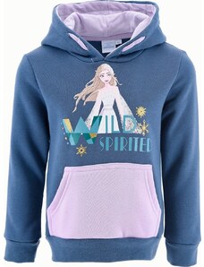 DISNEY FROZEN ELSA TMAVĚ MODRÁ DÍVČÍ MIKINA