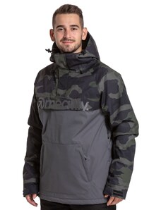 Meatfly pánská SNB & SKI bunda Slinger Premium Rampage Camo/Dark Grey | Maskáč