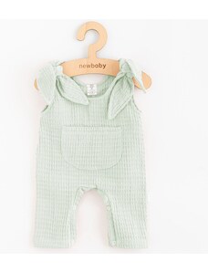 Kojenecké mušelínové lacláčky New Baby Comfort clothes šalvějová Barva: Zelená, Velikost: 56 (0-3m)