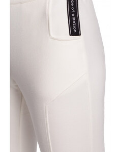 Kalhoty s nohavicemi ecru model 18002584 - Moe