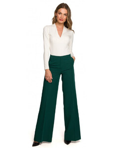 Style S311 Široké kalhoty - zelené