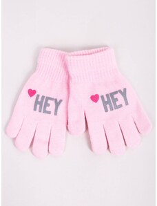 Yoclub Kids's Gloves RED-0012G-AA5A-023