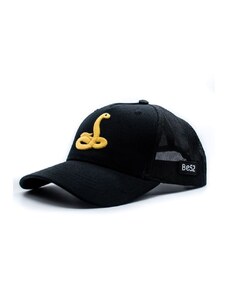 Kšiltovka BE52 Snake Cap Premium black/yellow