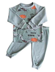 Damipa Baby Chlapecké pyžamo FORMULE eukalyptus