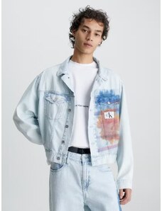 Calvin Klein Jeans | Boxy Oversized Denim bunda | Modrá