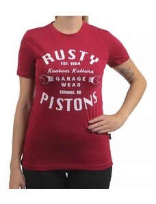 Dámské tričko Rusty Pistons RPTSW75 Ty Ty - XS / VÍNOVÁ