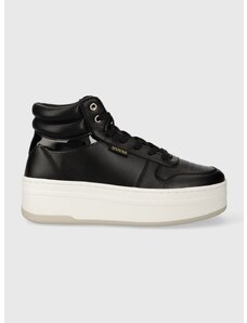 Sneakers boty Guess LINZY černá barva, FL8LIZ LEA12