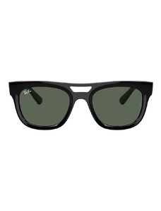 Sluneční brýle Ray-Ban zelená barva