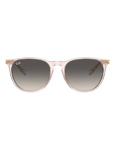 Sluneční brýle Ray-Ban ERIKA dámské, růžová barva, 0RB4171