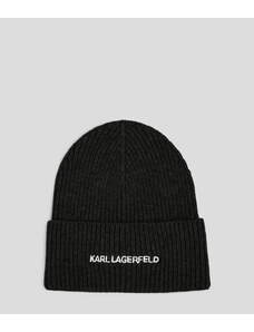 KARL LAGERFELD K/ESSENTIAL BEANIE ČEPICE A999