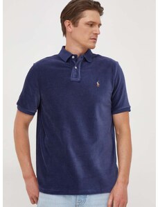 Polo Ralph Lauren Polo tričko Ralph Lauren tmavomodrá barva, 710909633